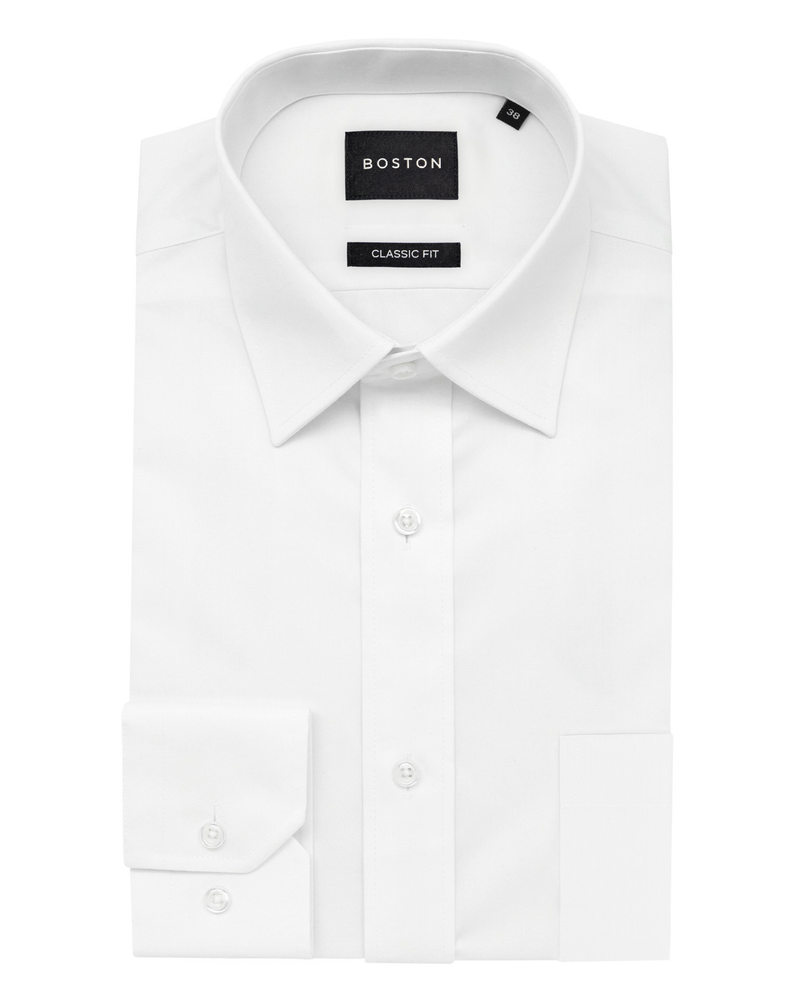 Brooke Business 5WT White Shirt