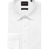 Liberty French 5WT White Easycare Shirt - Tall Fit