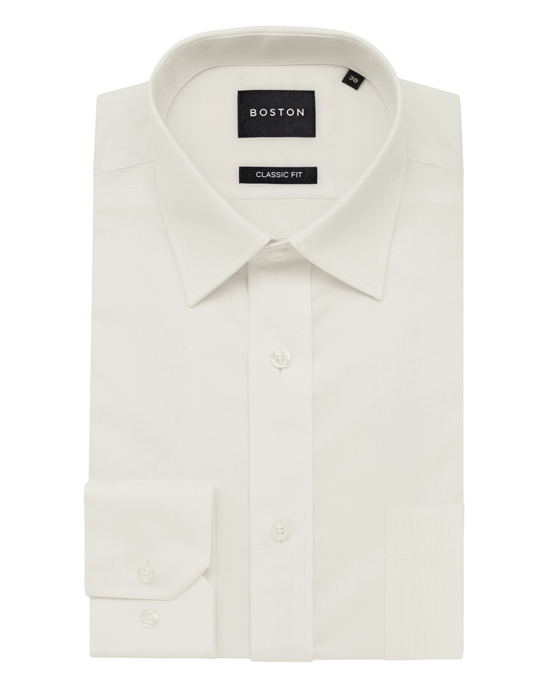Brooke Business 5WT Ivory Shirt