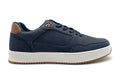 Avla Navy Leather Sneaker