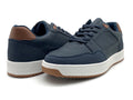 Avla Navy Leather Sneaker