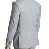 Lazio 112 Grey Wool Stretch Suit Jacket