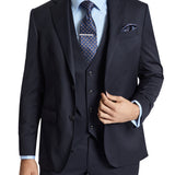 Dorset 112 Navy Wool Stretch Waistcoat