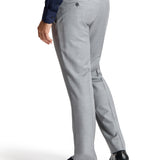 Edward 112 Grey Wool Stretch Suit Trouser