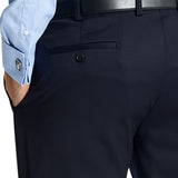 Edward 112 Navy Wool Stretch Suit Trouser