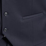 Dorset 112 Navy Wool Stretch Waistcoat