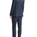 Ritchie 107 Blue Check Wool Stretch Suit Jacket