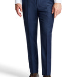 Edward 106 French Navy Australian Merino Wool Suit Trouser