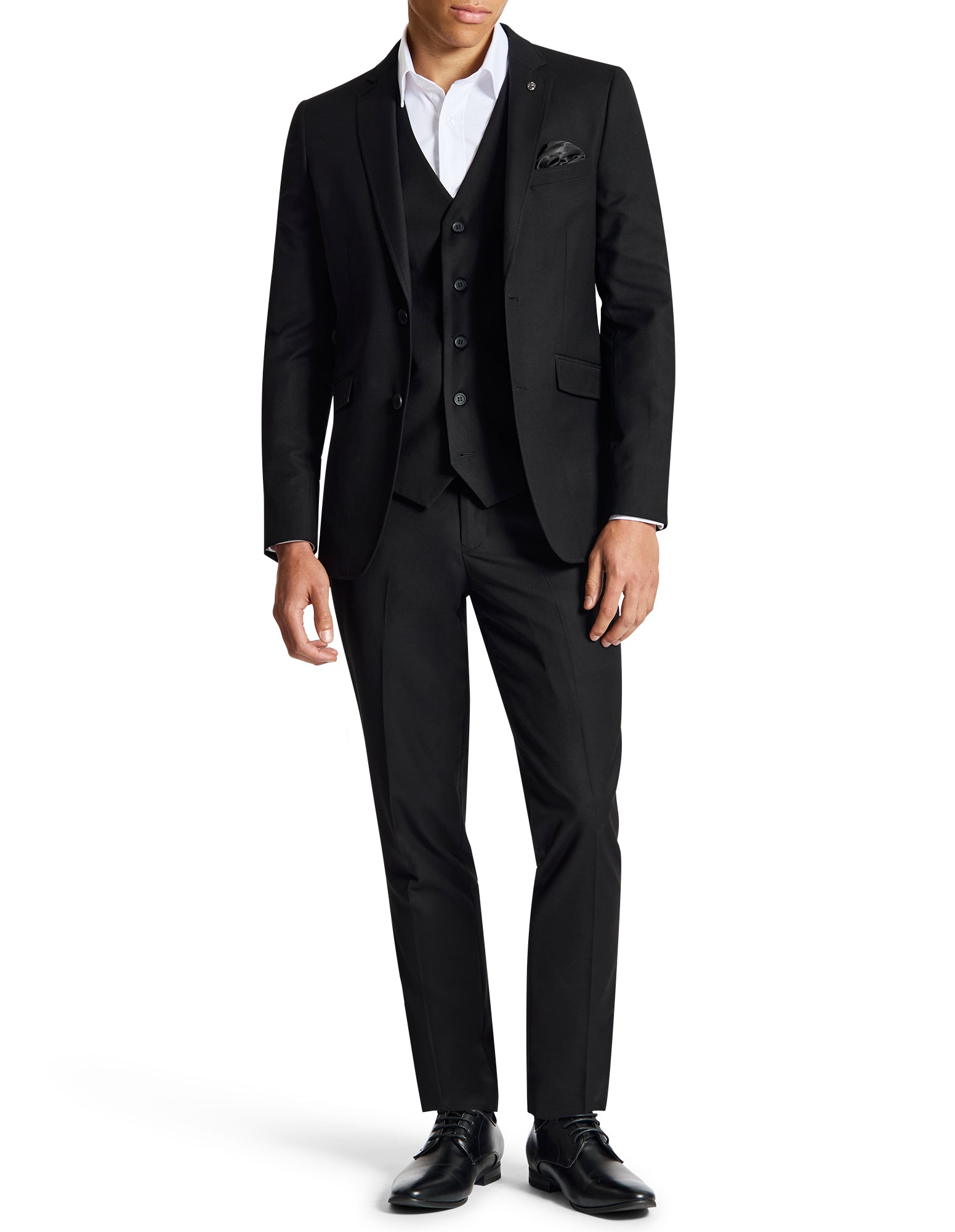 Bond 5ZF Black Suit Jacket