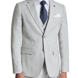 Louis 5ZS Light Grey Comfort Stretch Suit Jacket