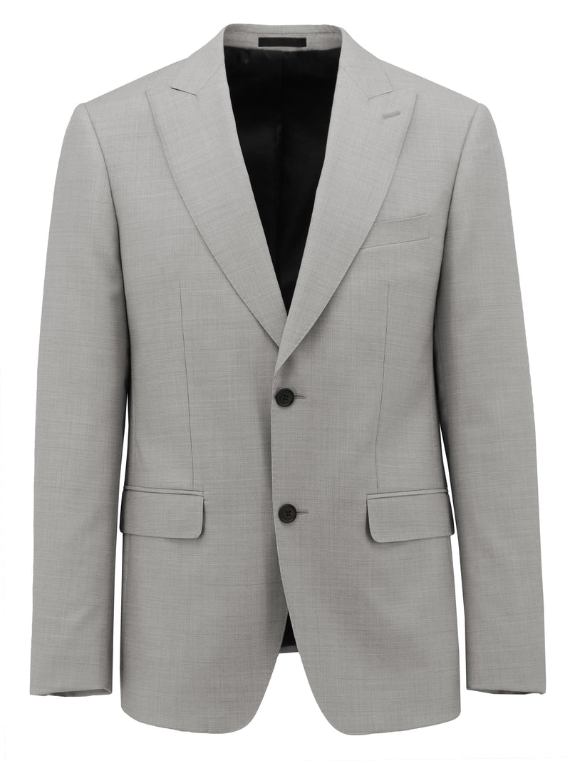 Cannes Edward Grey Wool Suit