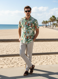 Sel Tropical Print Summer Shirt