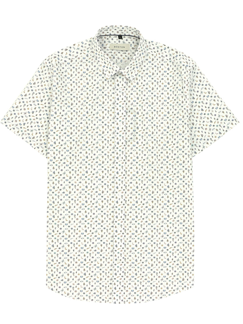 Sel Sea Creatures Print Summer Shirt