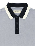 Navy Bi-colour Tip Polo
