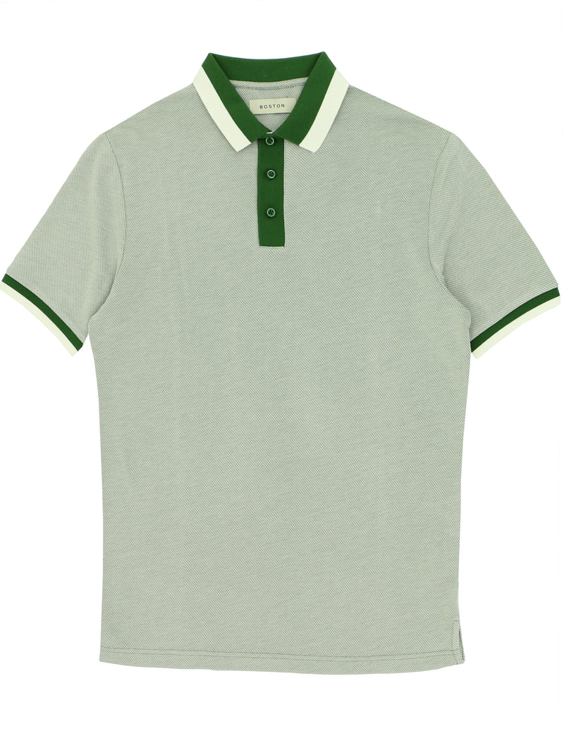 Green Bi-colour Tip Polo