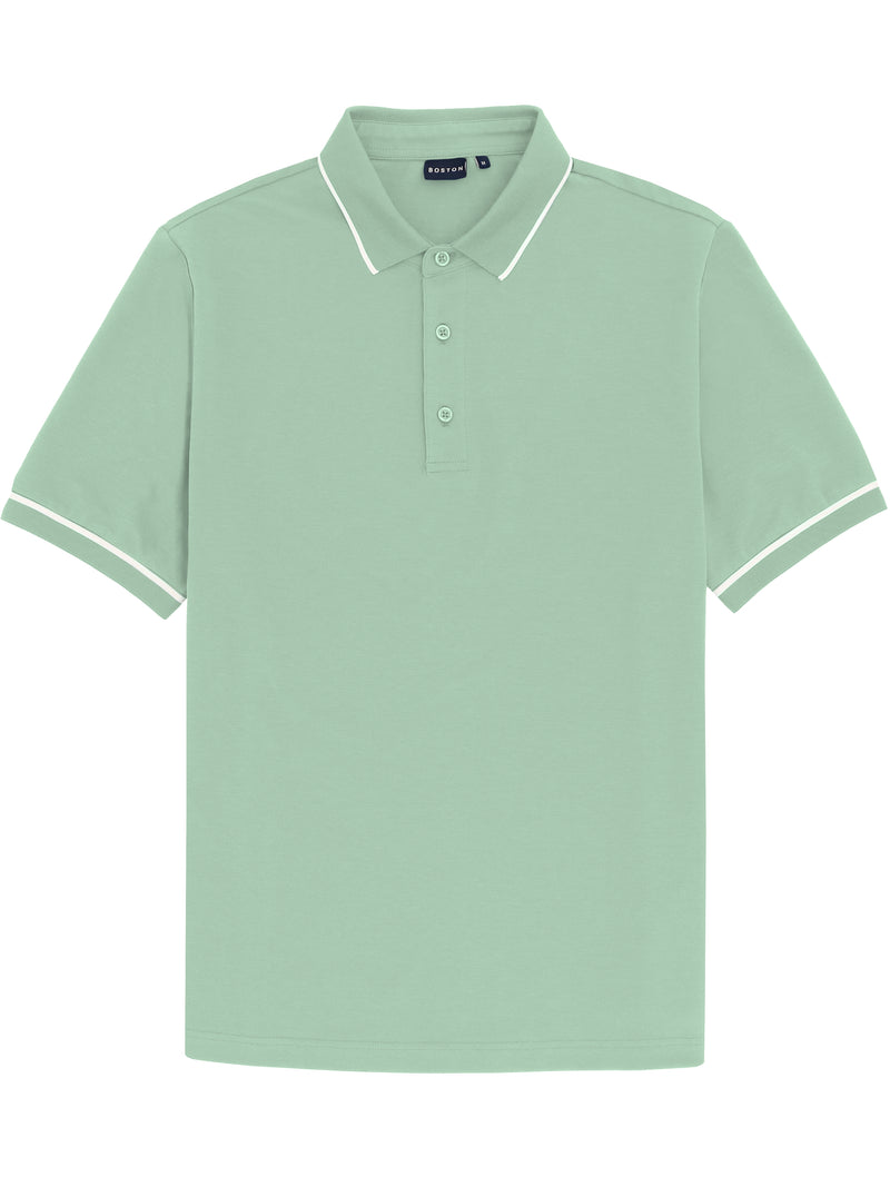 Mint Tip Polo