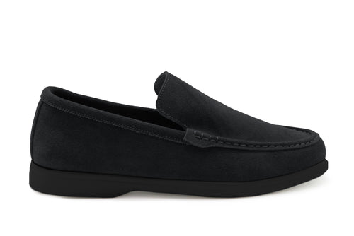 Vago Black Suede Loafer