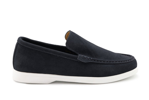 Vago Navy Suede Loafer