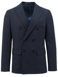 Monza Blake Navy Double Breasted Suit