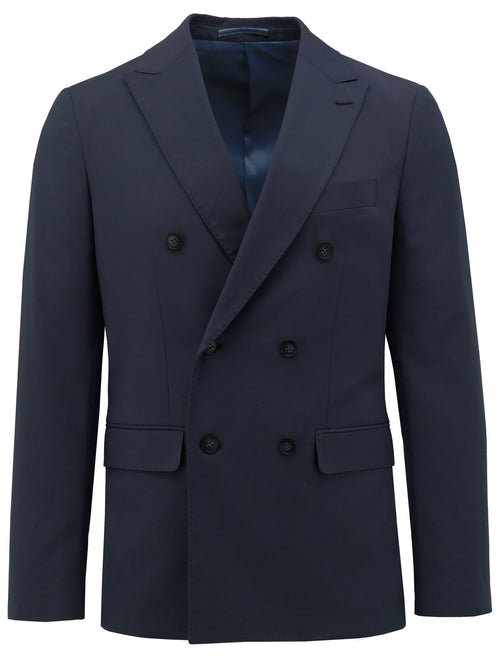 Monza Blake Navy Double Breasted Suit