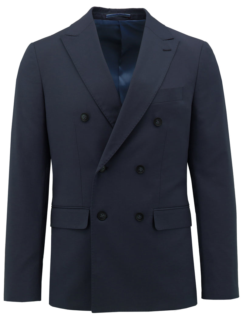 Monza Blake Navy Double Breasted Suit