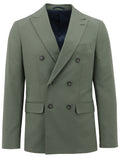 Monza Blake Olive Double Breasted Suit
