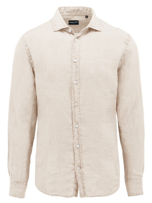 Sel Sand Linen Blend Summer Shirt