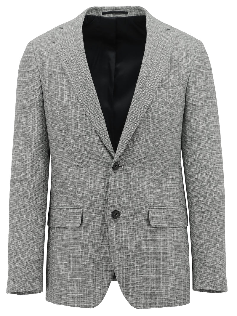 Lazio Grey Wool Blend Tweed Sports Jacket
