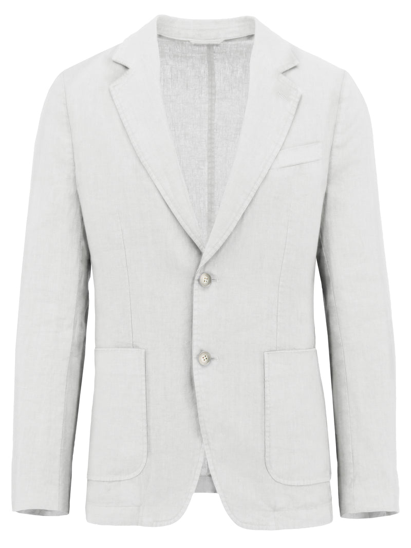 Modena Imola White Linen Suit