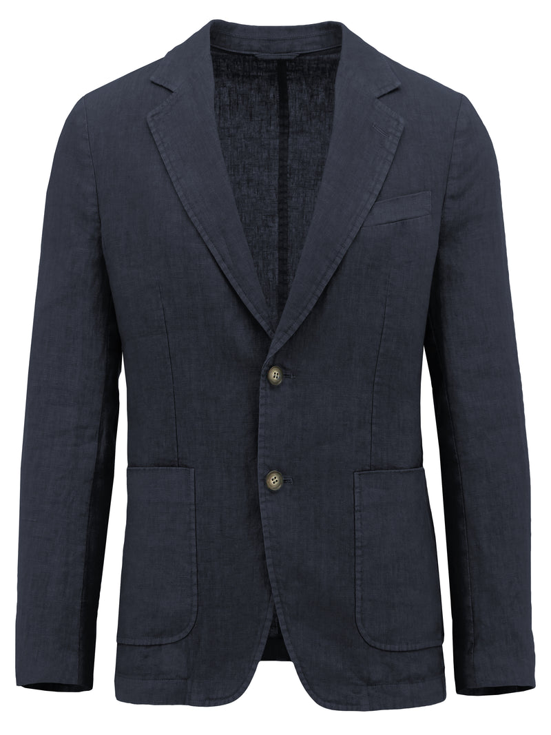 Modena Imola Navy Linen Suit