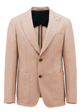 Cannes Orange Wool Blend Sports Jacket