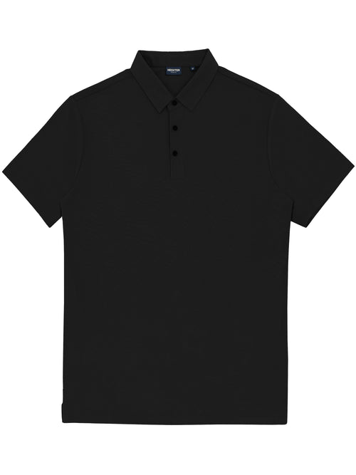 Black Stretch Polo