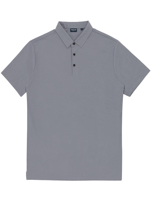 Grey Stretch Polo