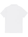 White Stretch Polo
