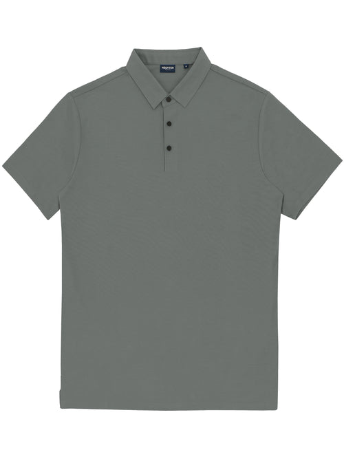 Green Stretch Polo