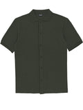 Sheen Olive Knit Shirt