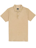Beige Washed Effect Polo