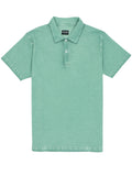 Green Washed Effect Polo