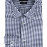 Liberty Business Navy Gingham Shirt