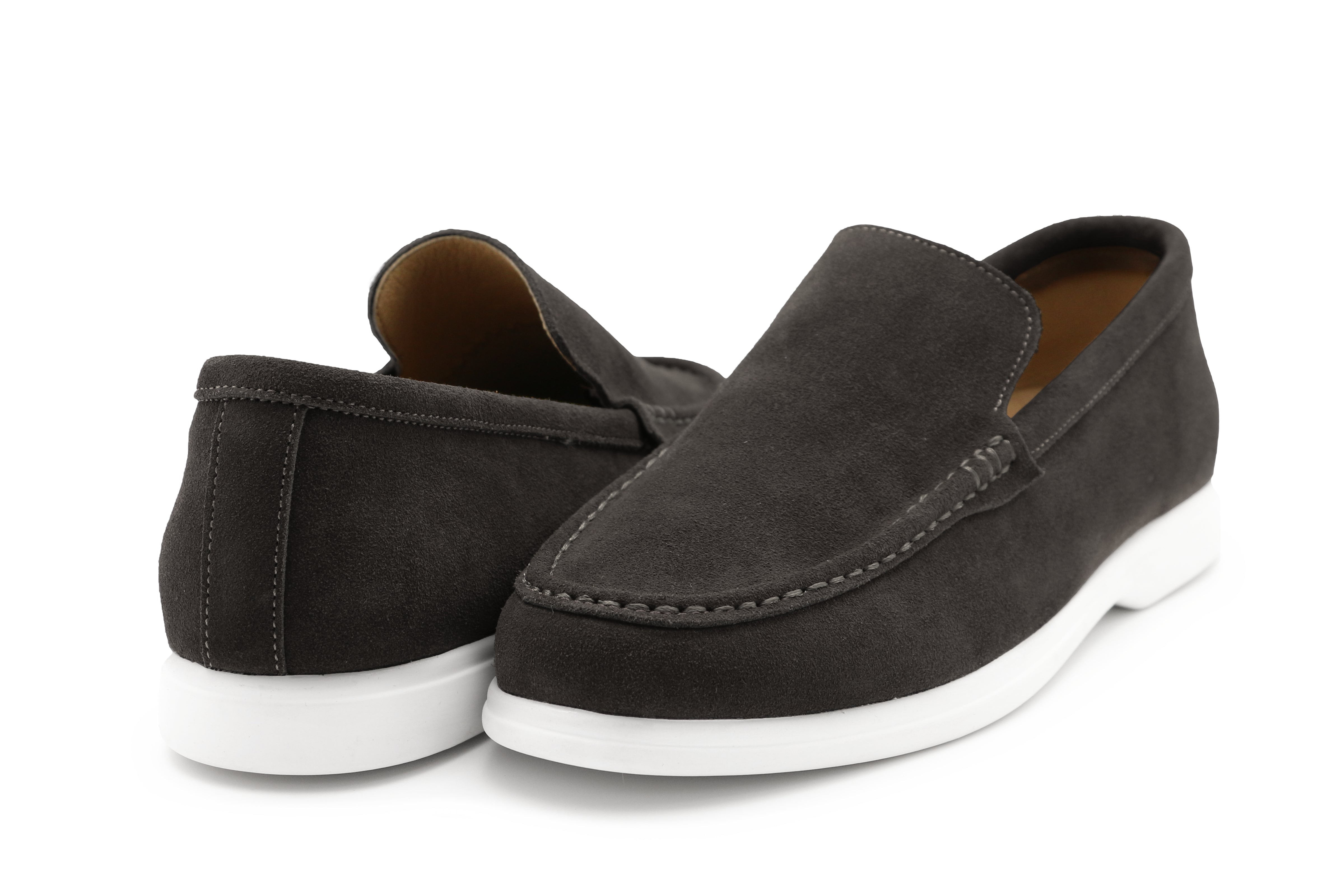 Vago Brown Suede Loafer