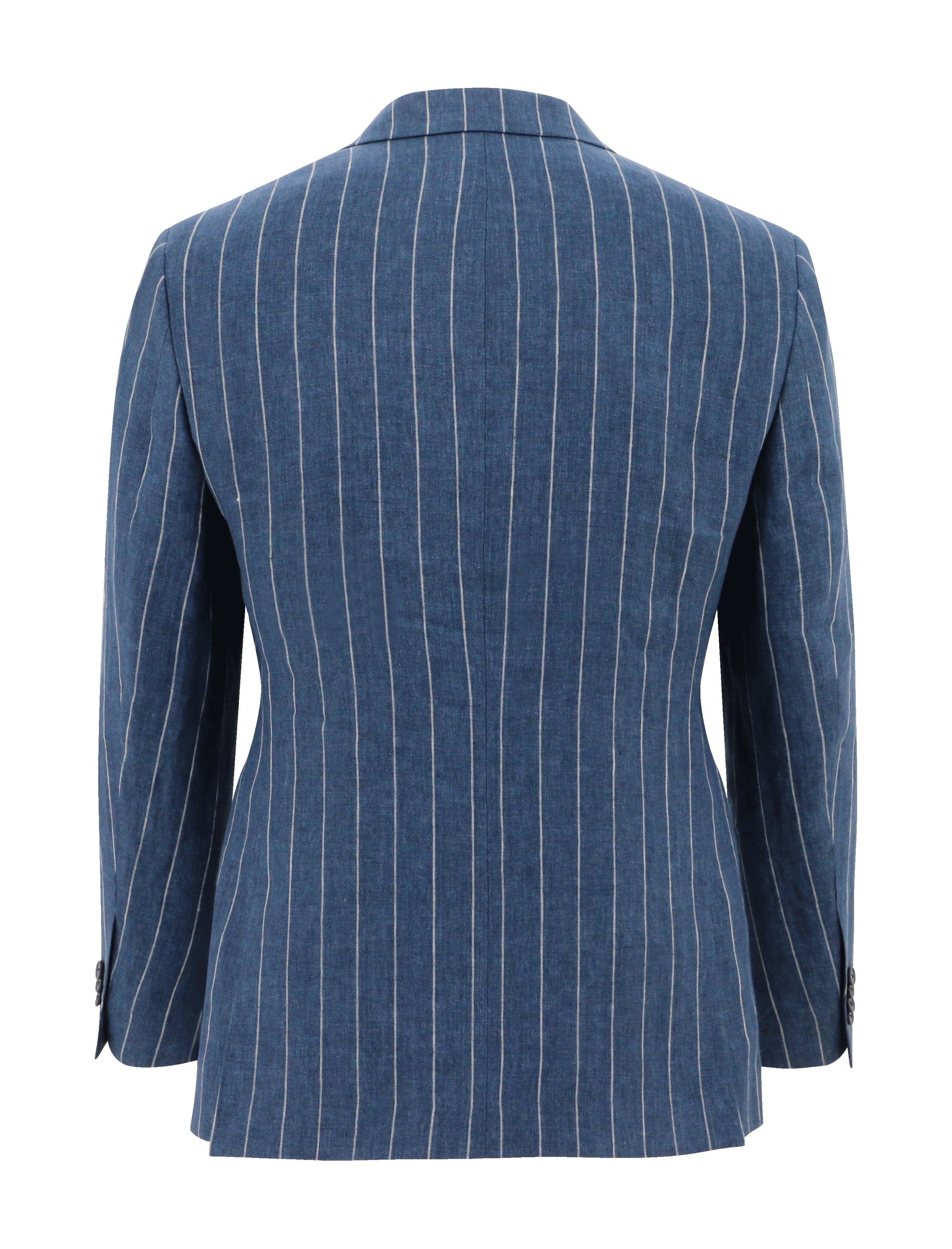 Siena Blue Pinstripe Linen Sports Jacket