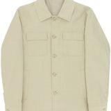 Chase Sand Linen Cotton Shacket