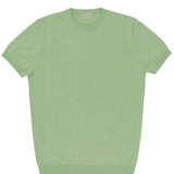 Eden Green Cotton Knit Tee