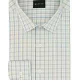Liberty Yellow Check Cotton Business Shirt