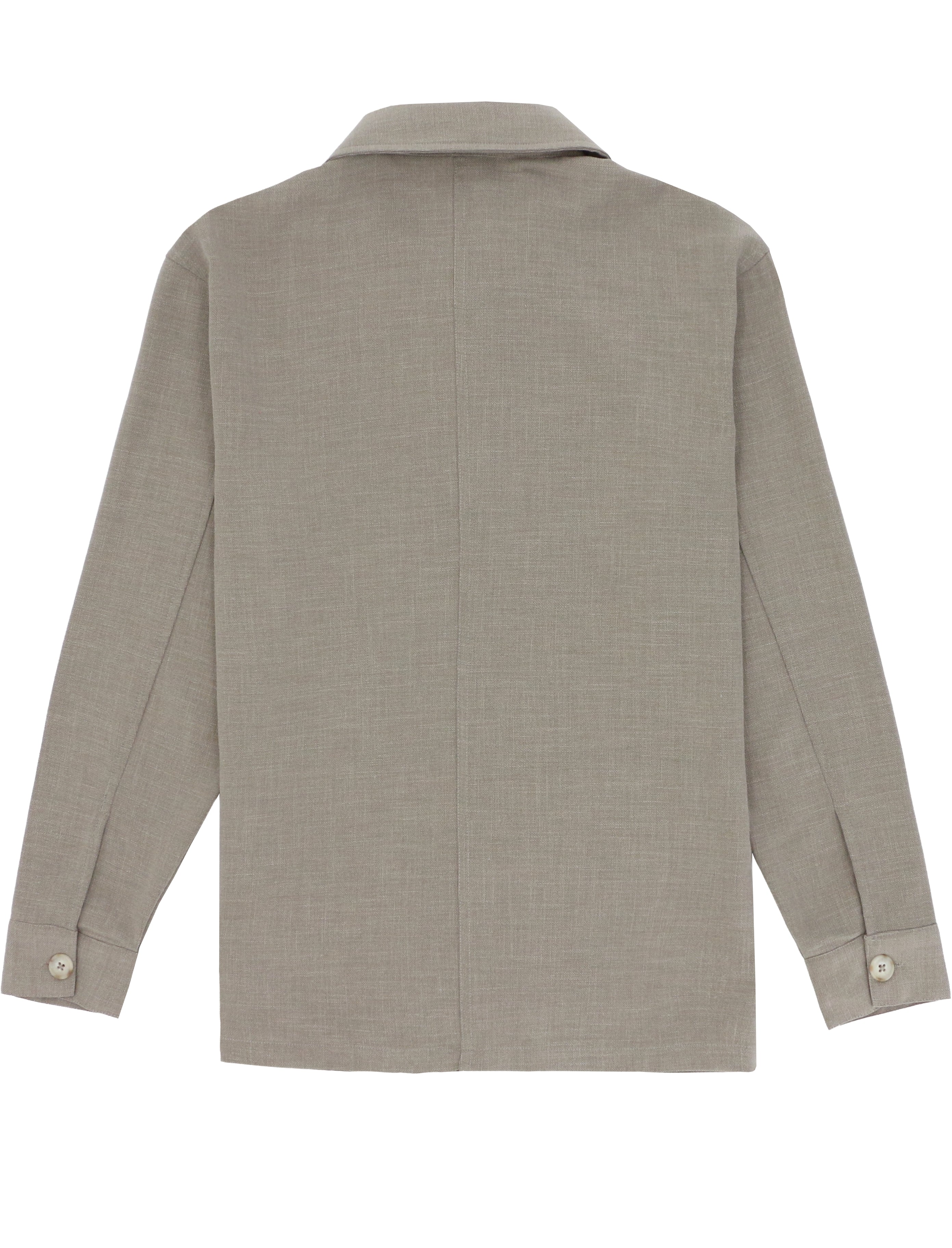 Taupe Lightweight Shacket