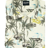 Bula Tropical Cotton Linen Stretch Short Sleeve Shirt