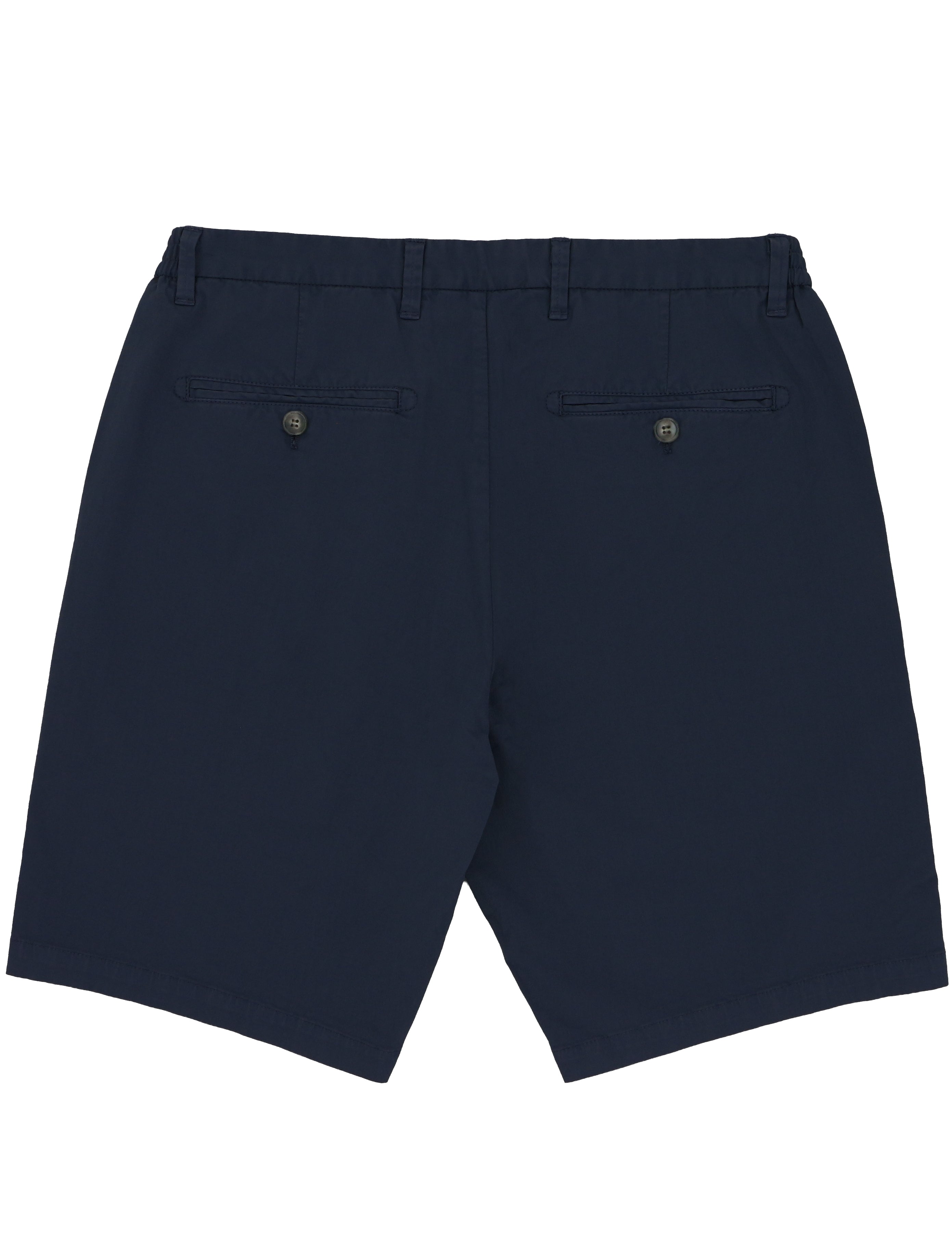 Bravo Navy Cotton Stretch Chino Shorts