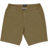 Bravo Tan Cotton Stretch Chino Shorts