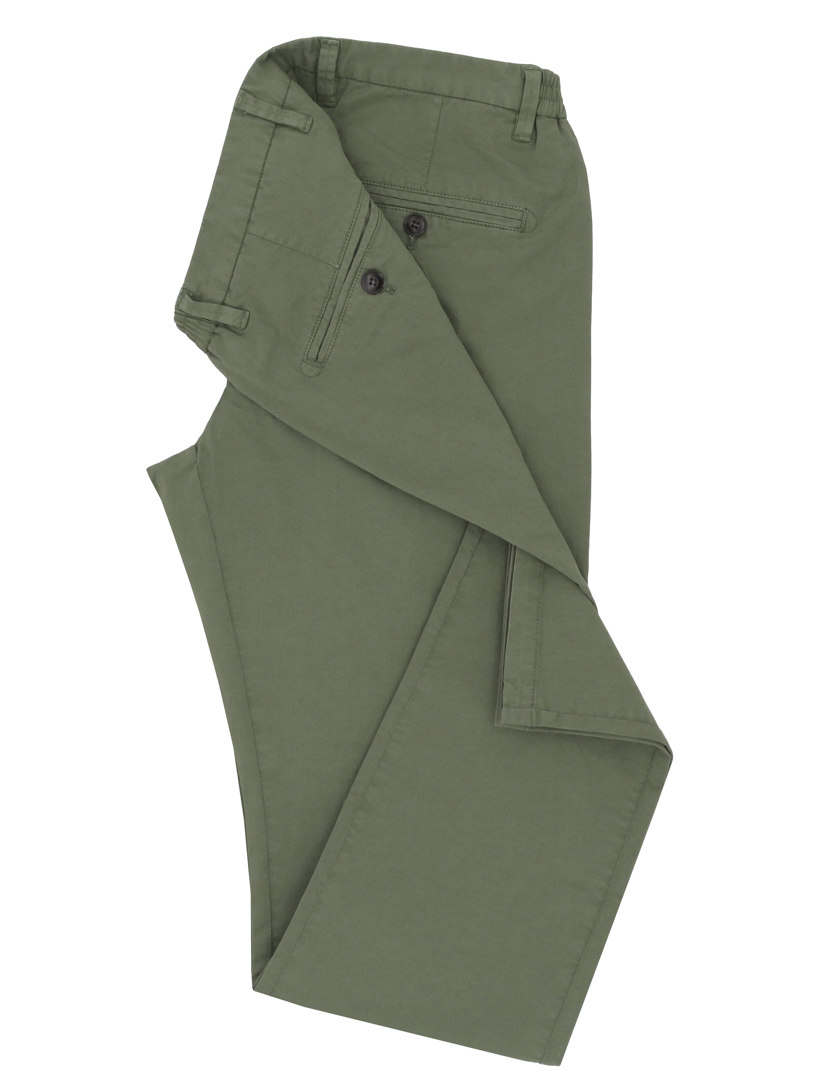 Jude Olive Cotton Stretch Chino