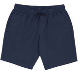 Max Navy Cotton Drawstring Shorts